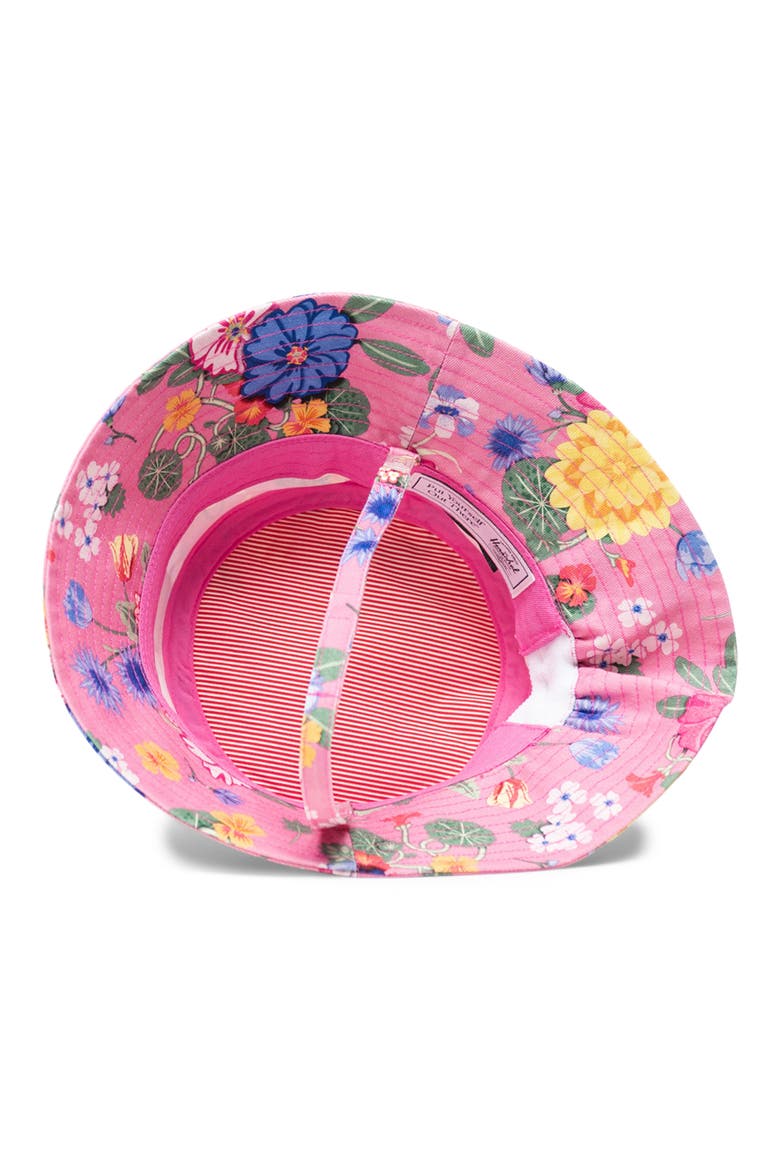 Bucket Hat, Alternate, color, PAPER GARDEN STRAWBERRY MOON