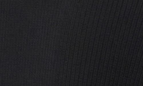 Vici Collection Slide Over Ruffle Sleeve Rib Maxi Dress In Black