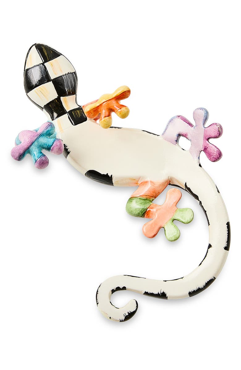 MACKENZIE CHILDS Gecko Pot Climber, Main, color, Green