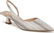SARTO by Franco Sarto Devin Kitten Heel Slingback Pump