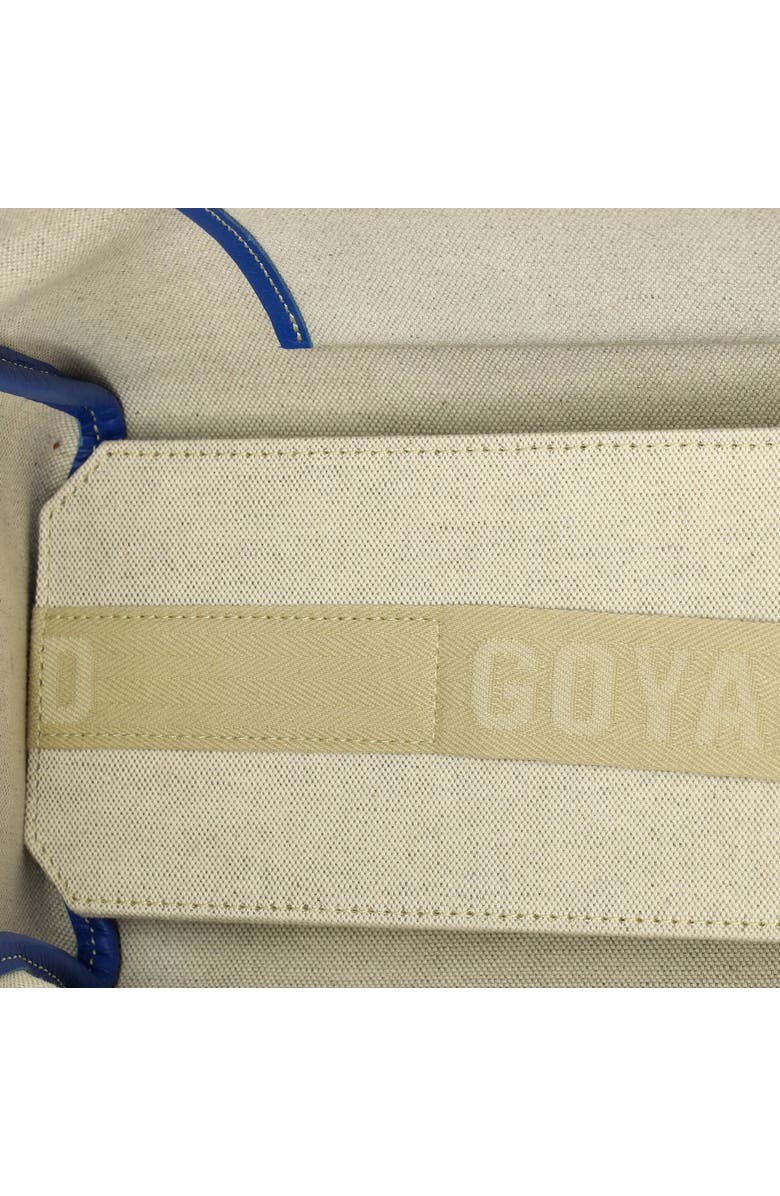 Pre-Owned Goyard Rouette Bag Coated Canvas PM, Alternate, color, Blue