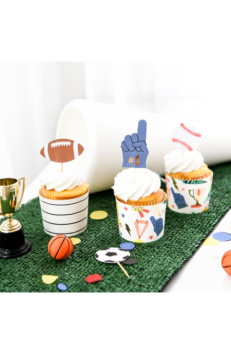 Daydream Society Sports Cupcake Decorating Set, Alternate, color, Assorted Pre-Pack