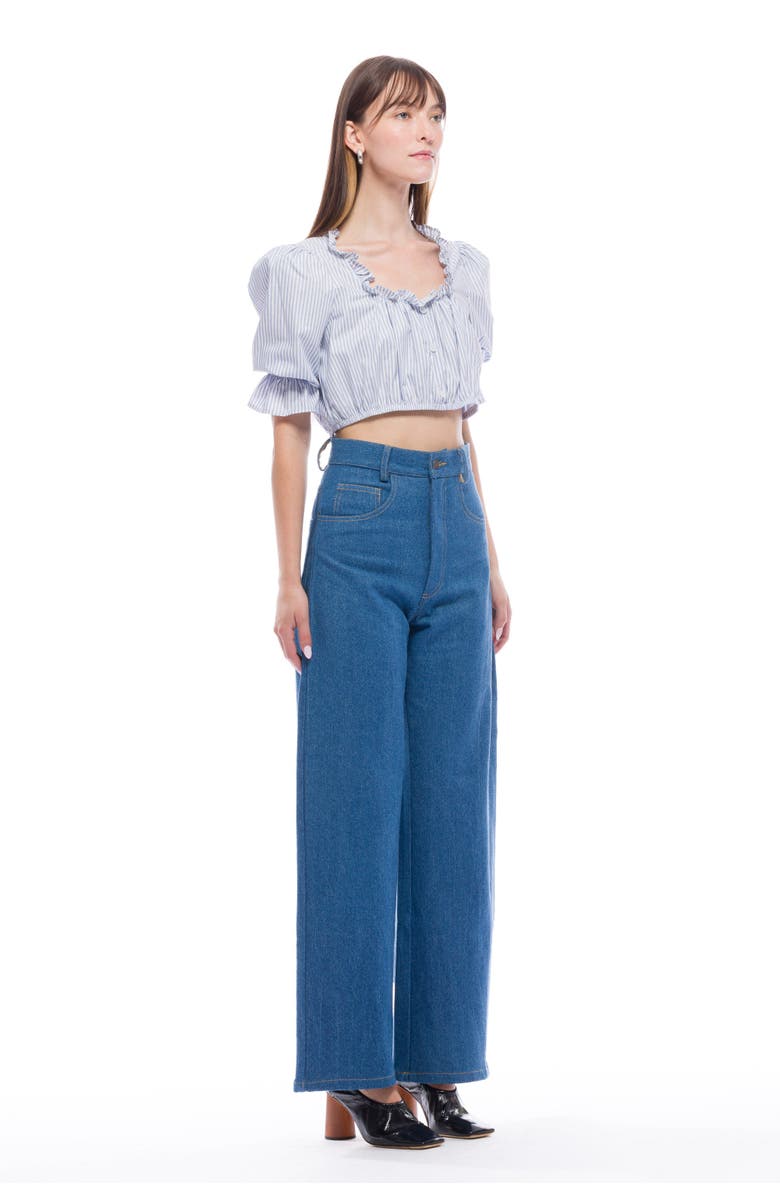 Toit Volant Coco Cowboy Cut Pants, Alternate, color, 