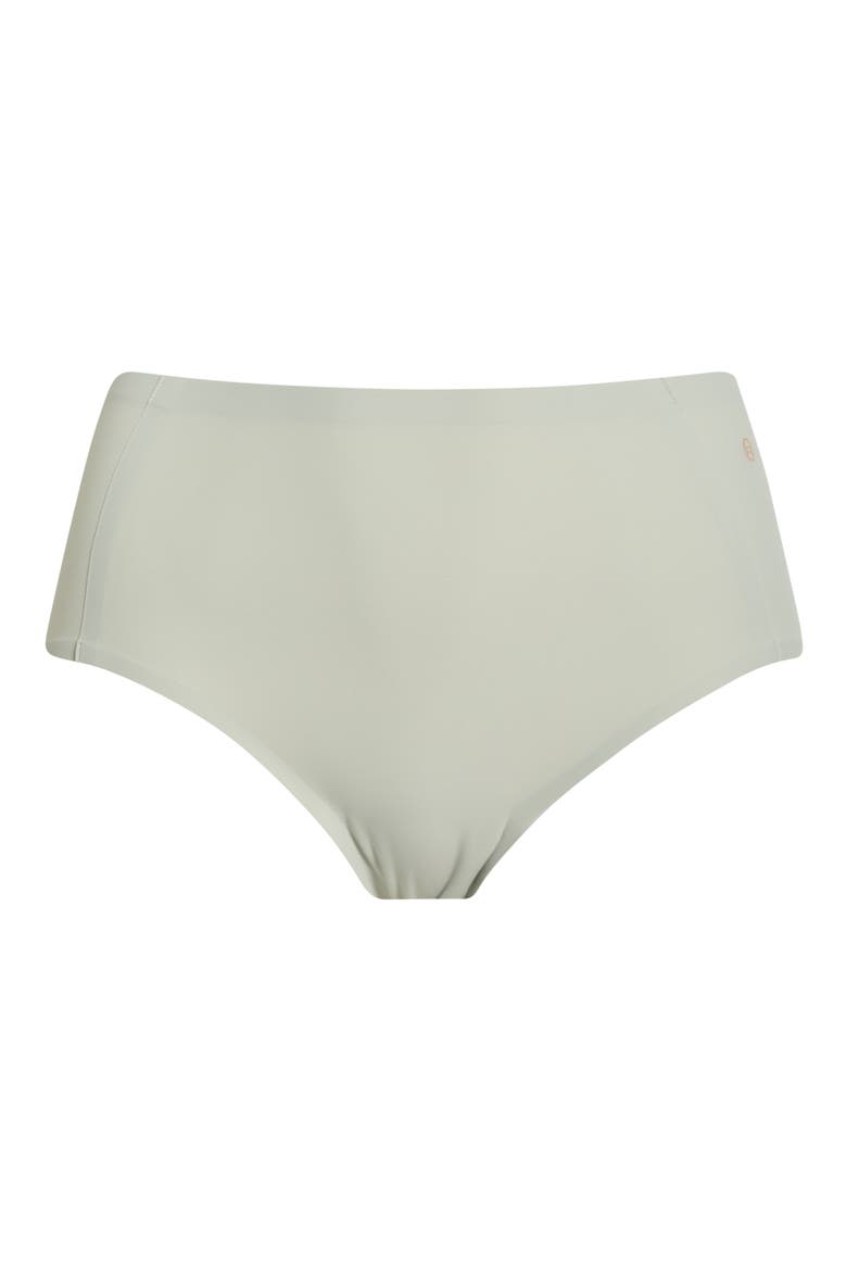 High Waisted Retro Bikini, Alternate, color, ALOE