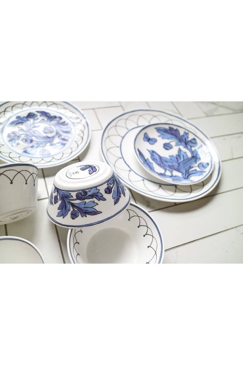 Heritage Blue Bird Cereal & Soup Bowl, Alternate, color, Multi