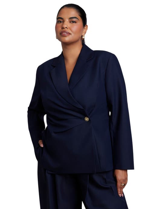 Soft Wrap Blazer (Plus)