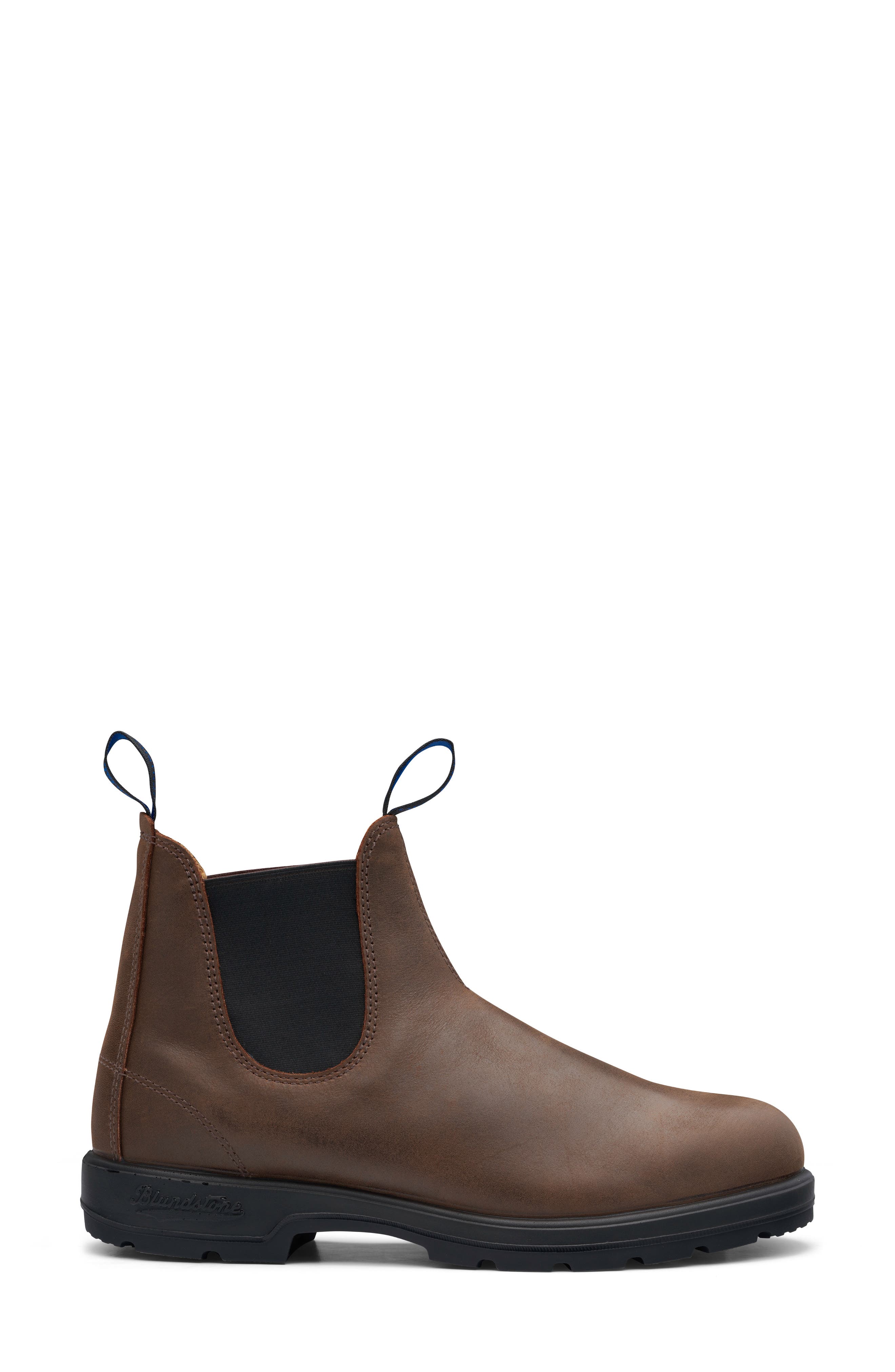 Thermal Waterproof Genuine Shearling Lined Chelsea Boot, Alternate, color, ANTIQUE BROWN