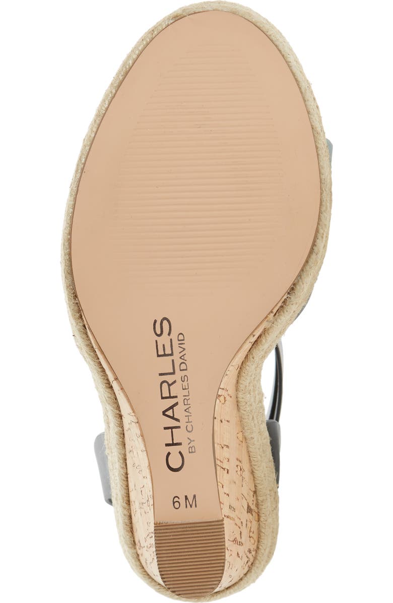 Charles by Charles David Brit Wedge Platform Sandal, Alternate, color,