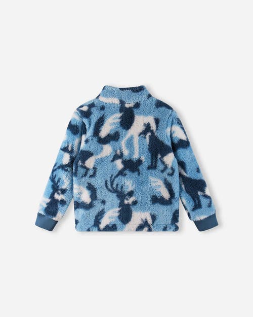 Reima Turkkinen Fleece Sweater In Blue