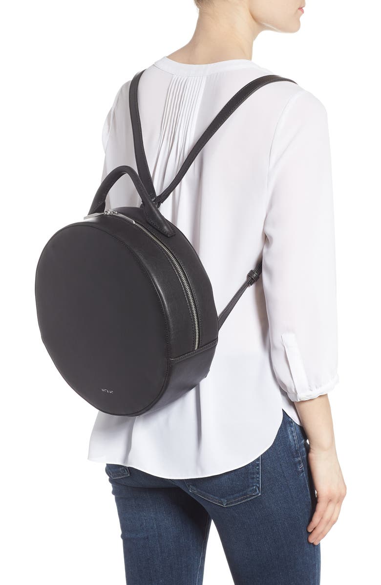 Matt & Nat Kiara Faux Leather Circle Backpack, Alternate, color,