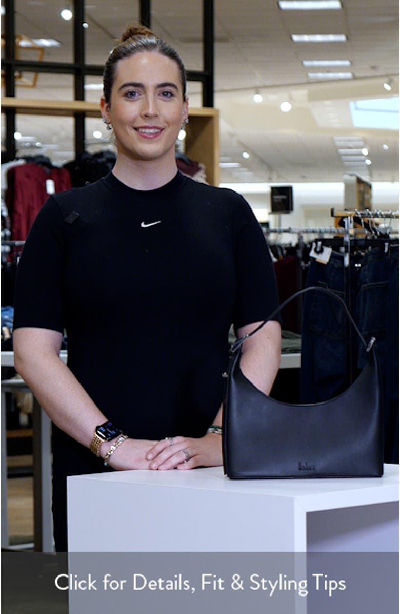 Danny Flatiron Leather Shoulder Bag, sales video thumbnail