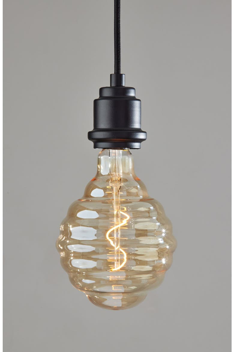 Wren Pendant Light, Alternate, color, BLACK