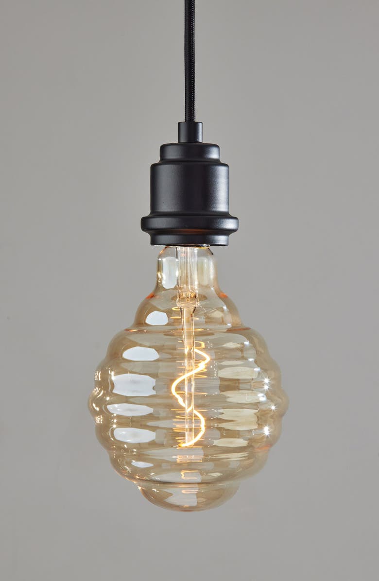 ADESSO LIGHTING Wren Pendant Light, Alternate, color, Black