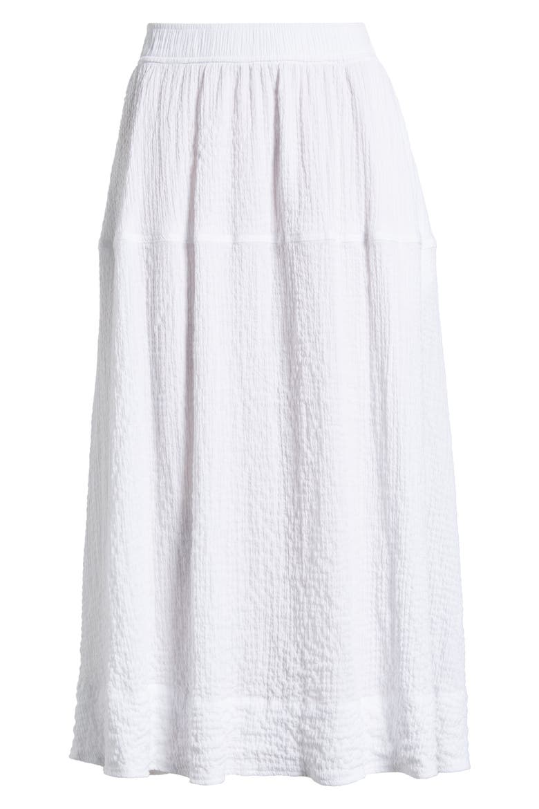Crinkle Maxi Skirt, Alternate, color, BRIGHT WHITE