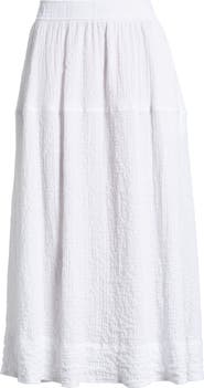 Bernardo Crinkle Maxi Skirt