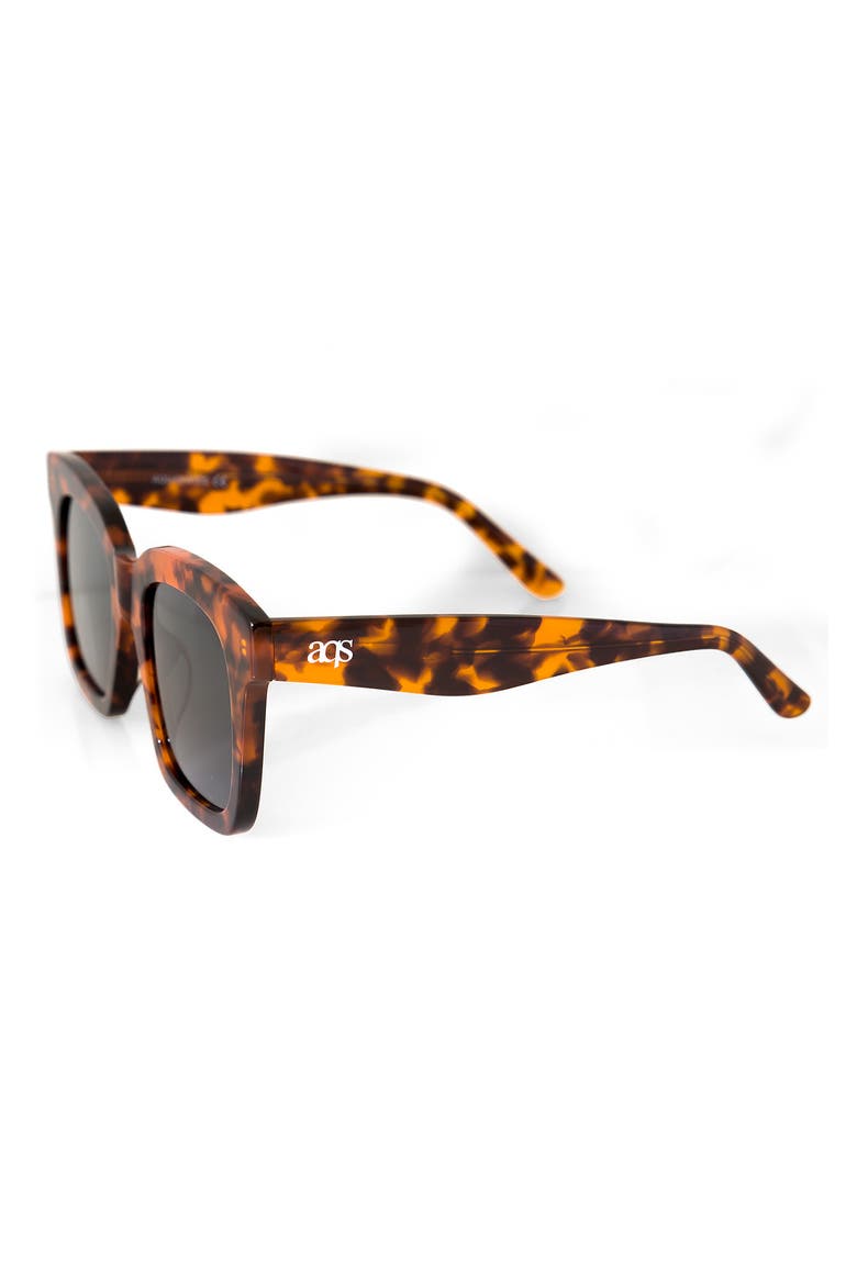 52mm Rumi Square Sunglasses, Alternate, color, HAVANA/ BLACK