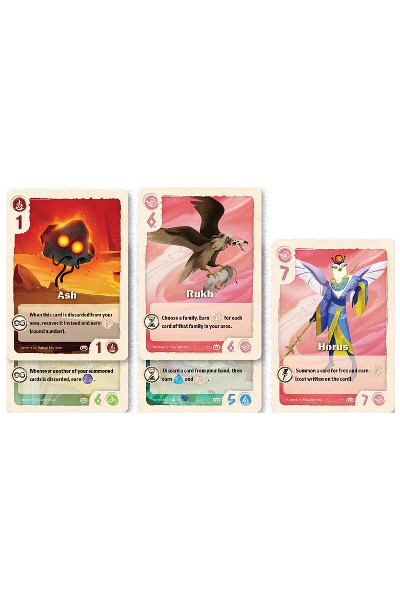 The Vale of Eternity Artifacts Expansion Card Game 14+, Alternate, color, Multicolored