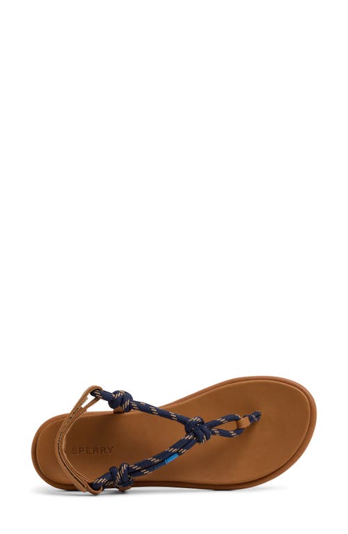 Sperry Isla T-bar Slingback Sandal In Brown
