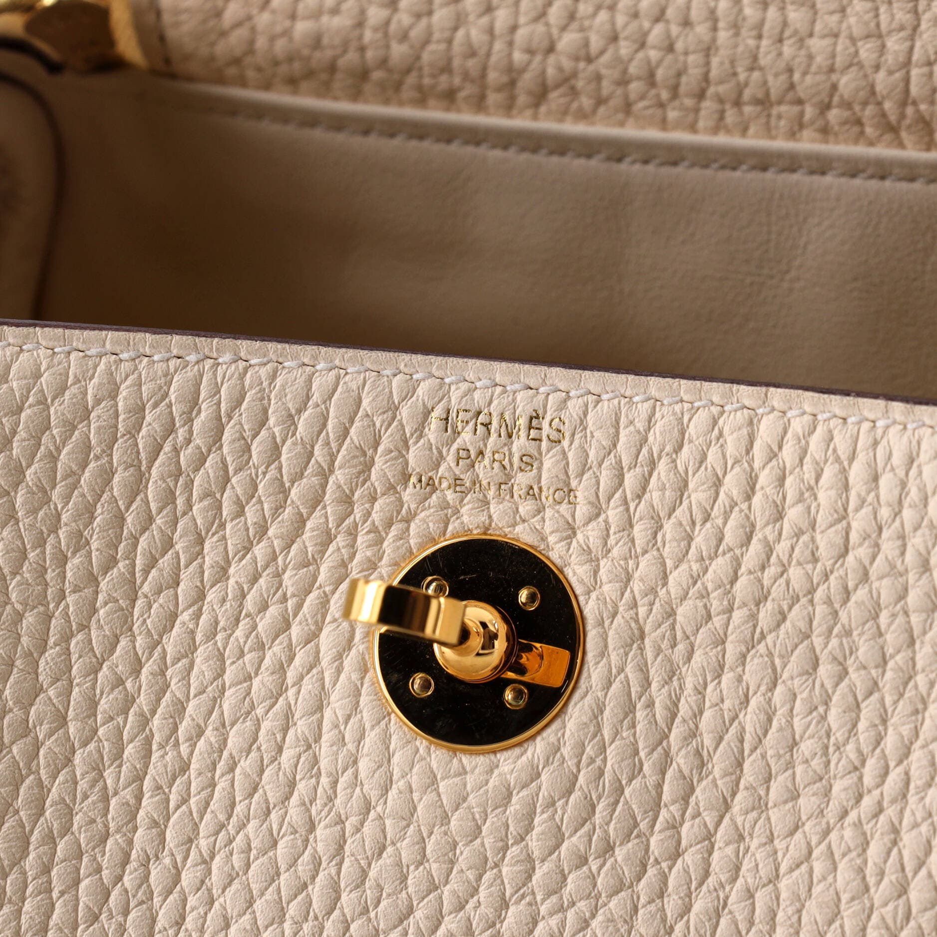 Lindy Bag Clemence Mini, Alternate, color, White