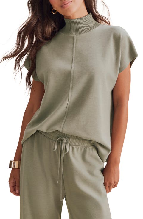 Winslow Mock Neck Pullover