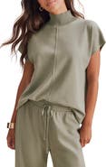 Splendid Winslow Mock Neck Pullover