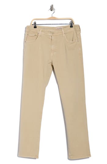 Ag Everett Slim Straight Leg Jeans In Nude