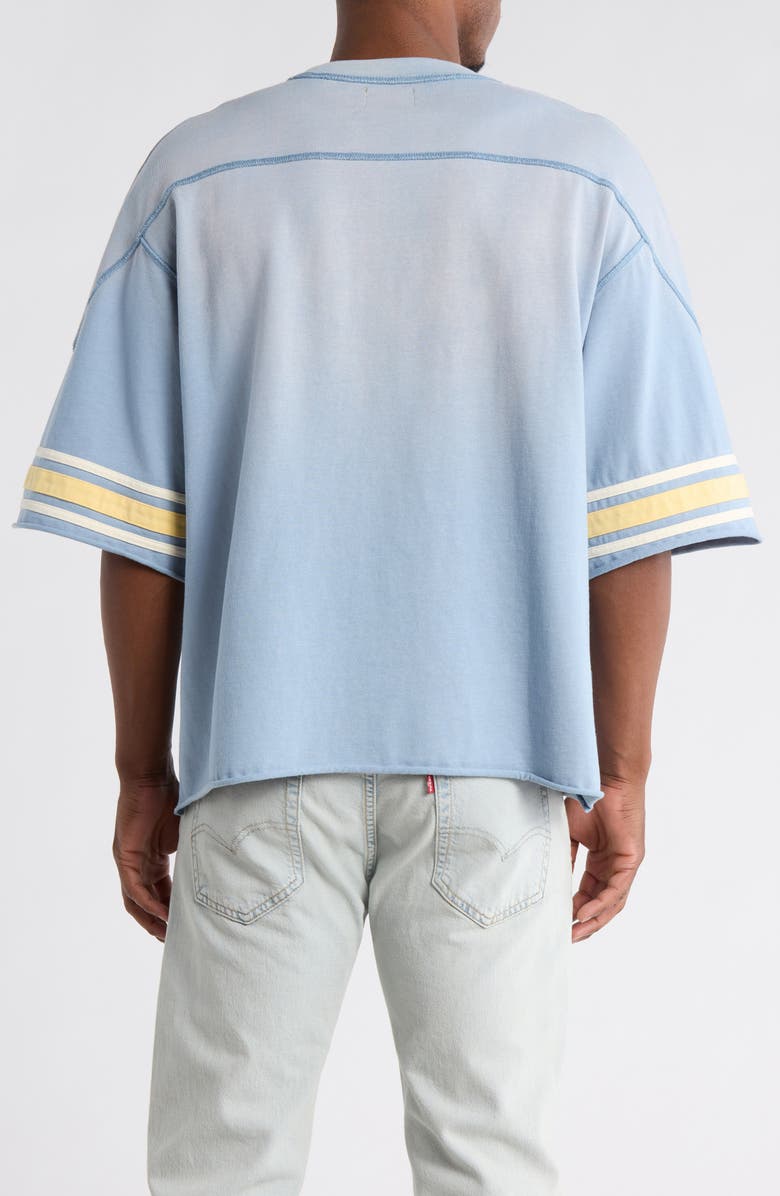 DIET STARTS MONDAY Sex, Love & Diet Cotton Graphic T-Shirt, Alternate, color, Blue