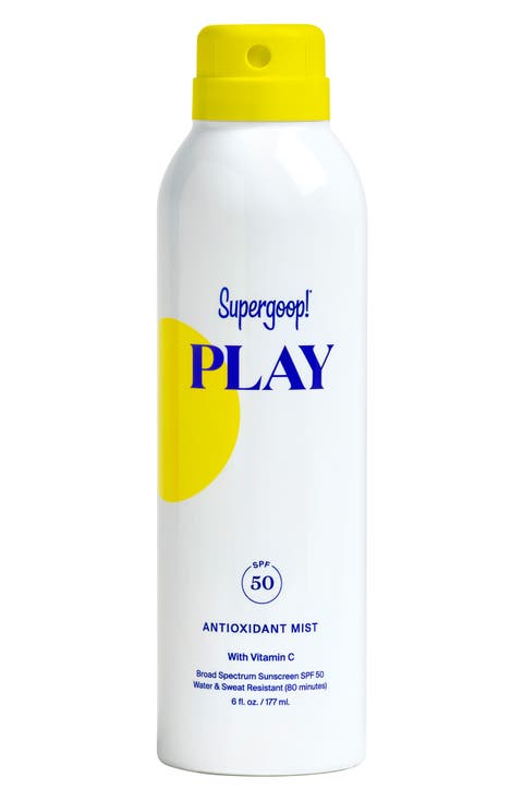 Supergoop! Play Antioxidant Body Mist SPF 50 Sunscreen