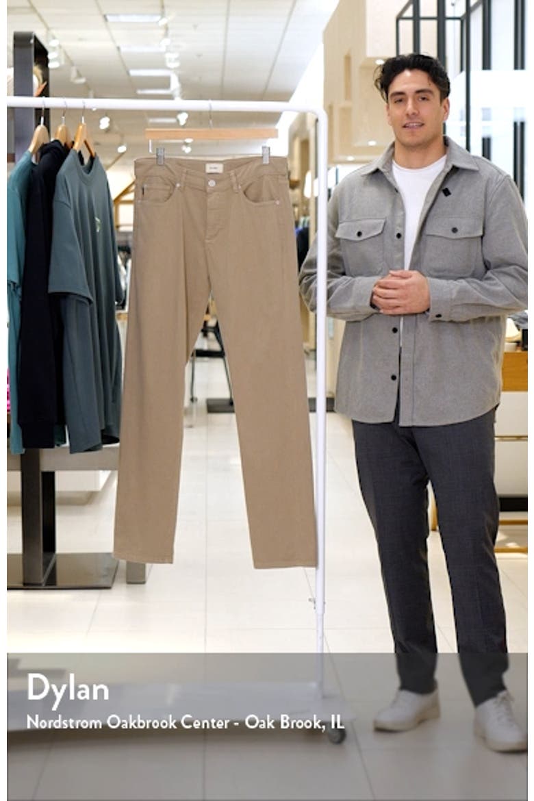Russell Slim Straight Leg Jeans video