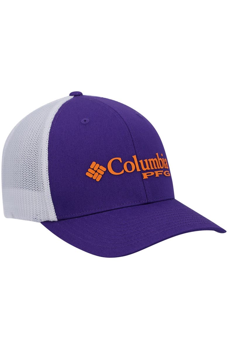 Columbia Men's Columbia Purple Clemson Tigers PFG Snapback Adjustable Hat, Alternate, color, 