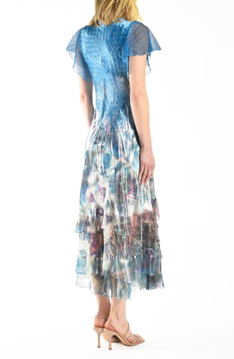 Komarov Flutter Sleeve Cocktail Dress, Alternate, color,