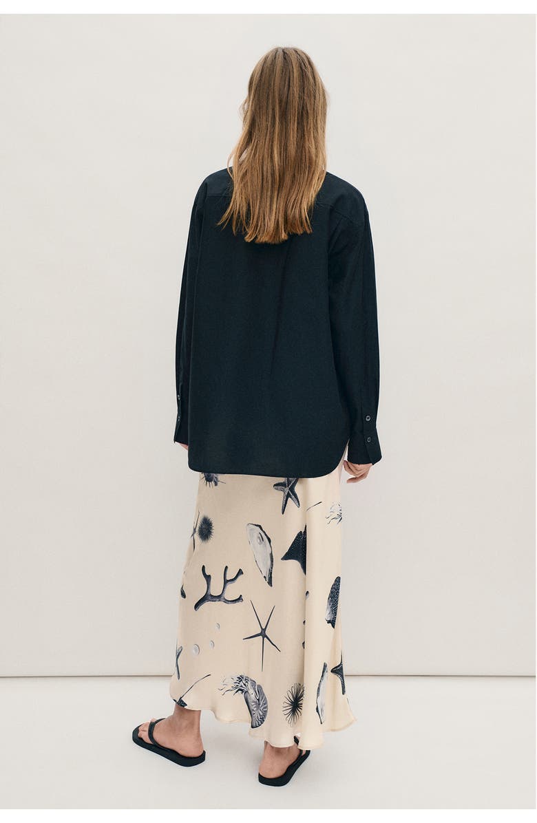 SILK LAUNDRY Long Bias Cut Skirt, Alternate, color,