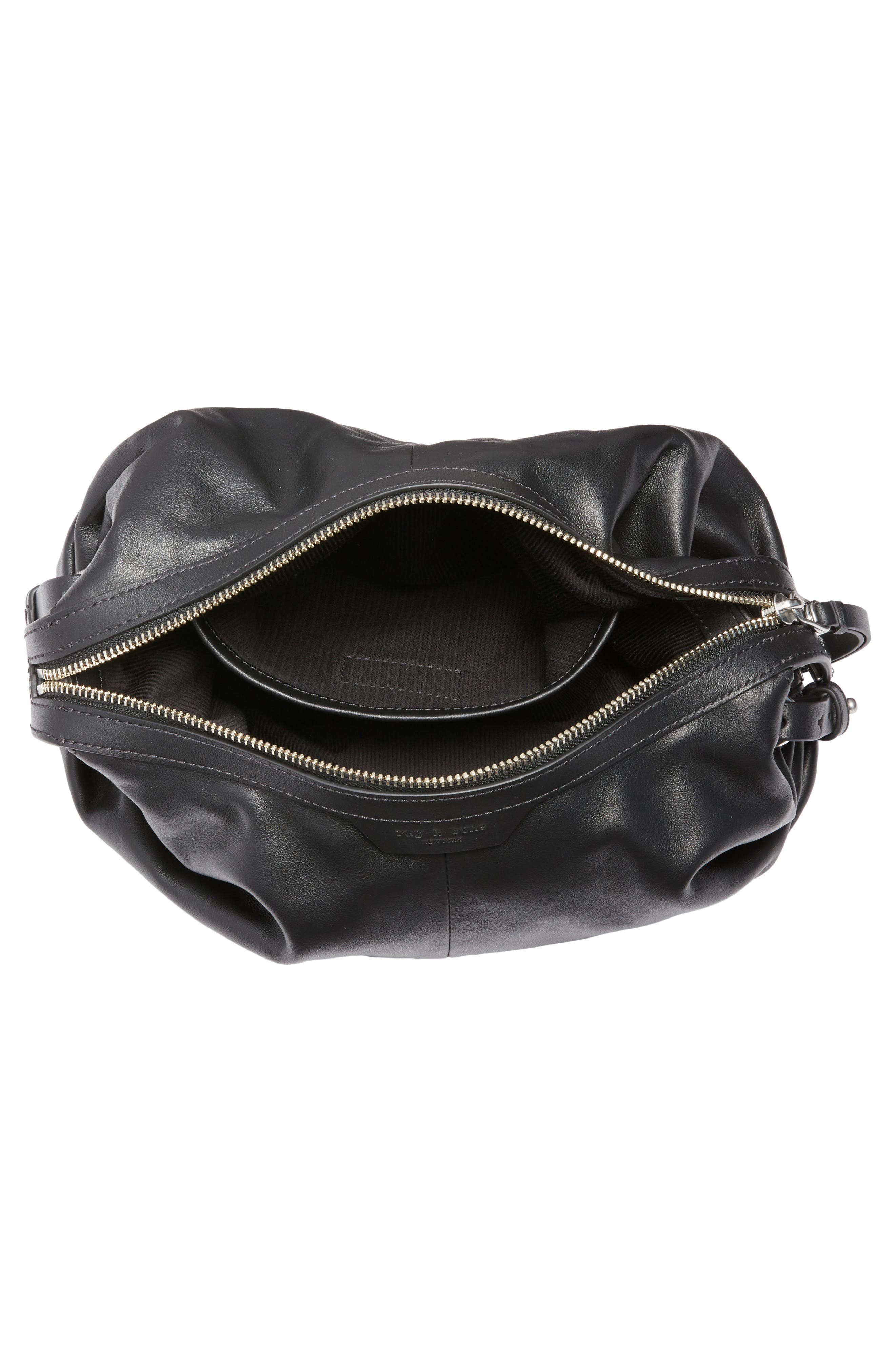 rag & bone Commuter Leather Crossbody Bag, Alternate, color, 