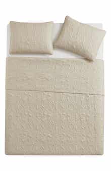 VCNY HOME Seashell Solid 3-Piece Quilt Set