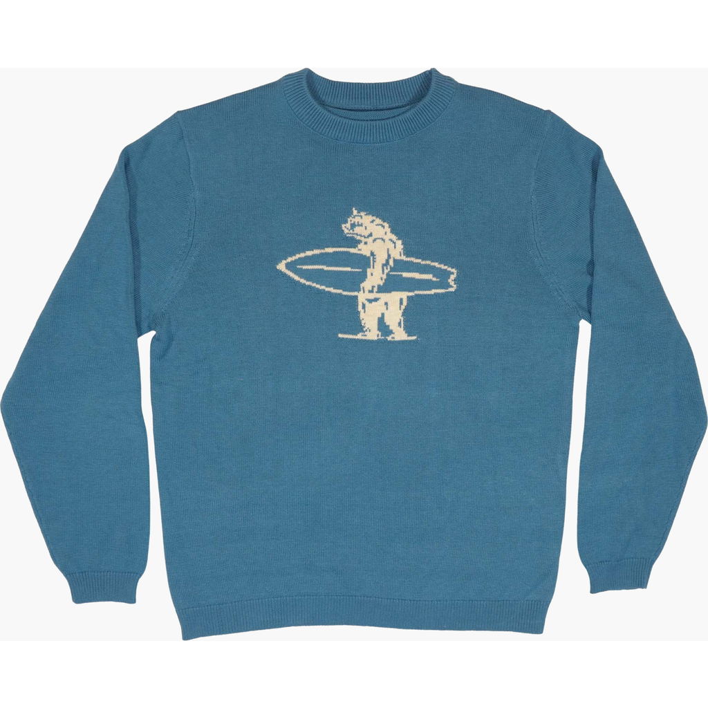 Everyday California Mini Brutus Knit Sweater In Moonlight Blue