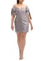 Off the Shoulder Corset Minidress