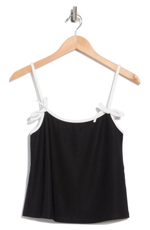 Vigoss Two-tone Box Strap Camisole In Multi