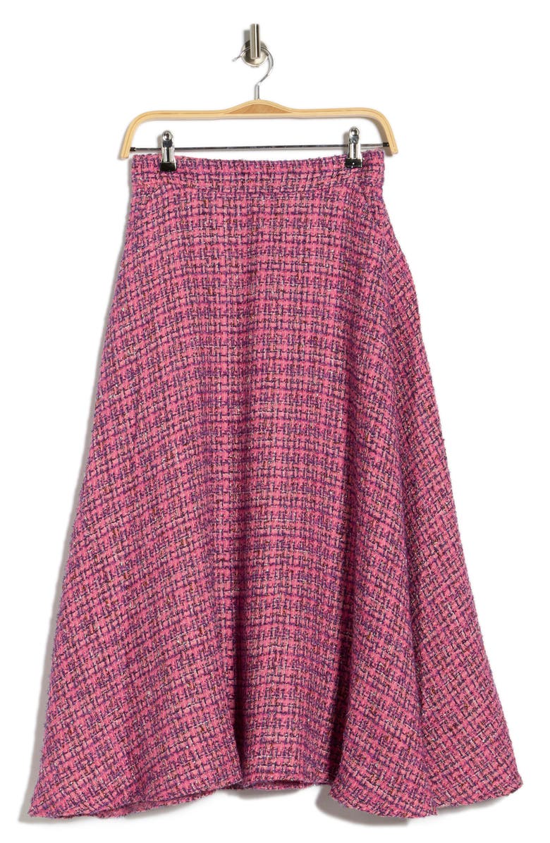 AREA STARS Birdie Tweed A-Line Skirt, Alternate, color, 