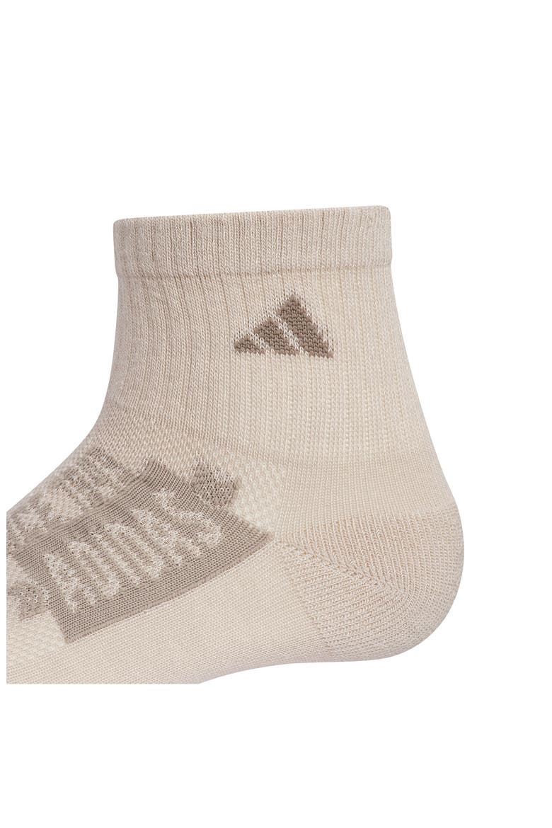 Kids' Assorted 6-Pack Quarter Length Socks, Alternate, color, WONDER BEIGE/ WHITE/ EARTH