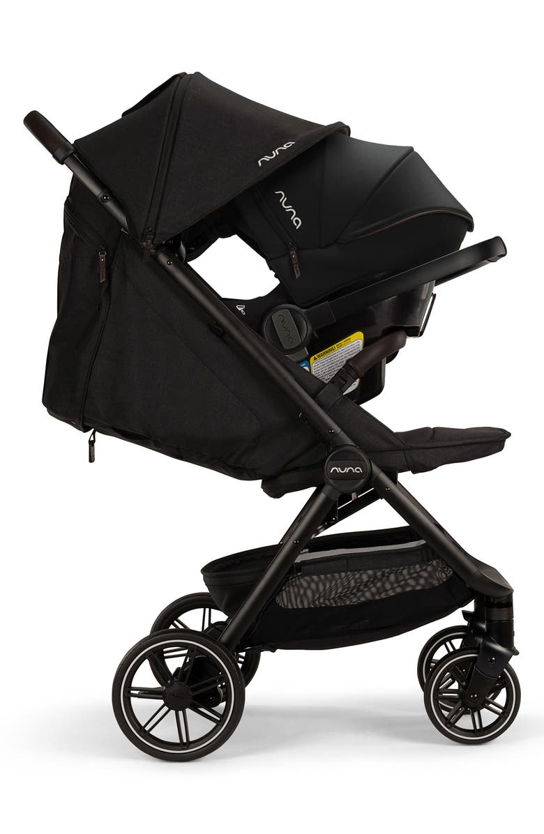 Nuna TRVL<sup>™</sup> LX + PIPA<sup>™</sup> urbn Stroller & Car Seat Travel System, Alternate, color, Caviar/ Chocolate