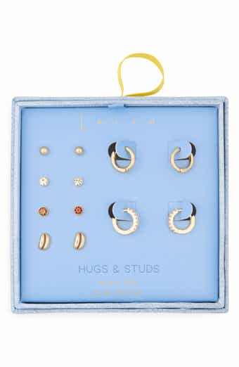 6-Pack Coffee Bean Assorted Earrings Set