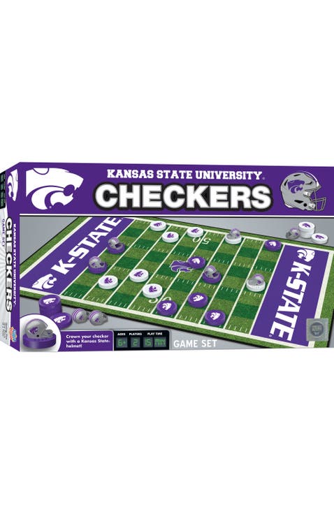 Kansas State Wildcats Checkers Game