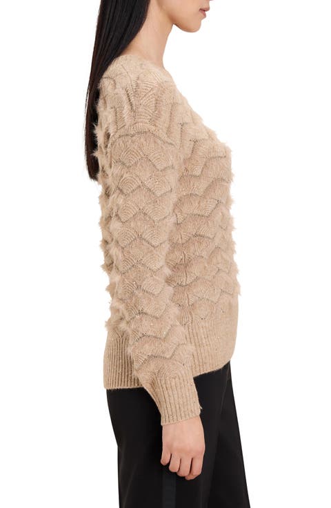 Deco Scallop Sweater