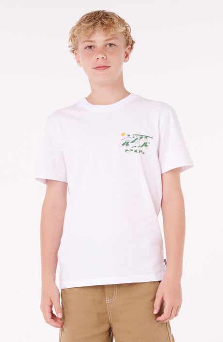Rip Curl Kids' Dudes Cotton Graphic T-Shirt
