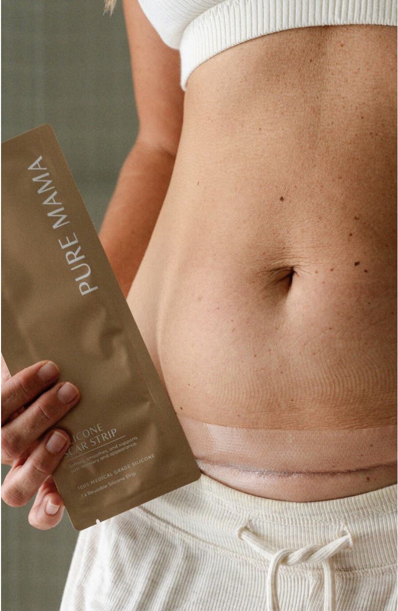 PURE MAMA Silicone Scar Strip, Alternate, color, Clear