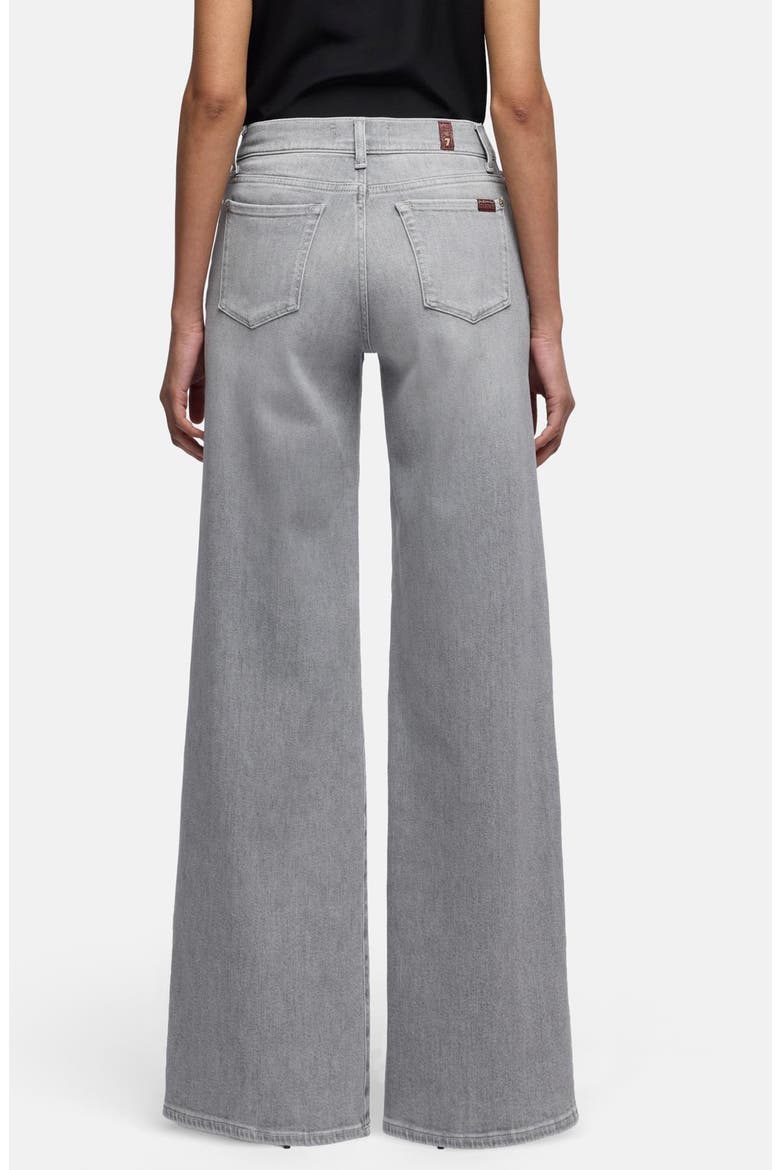 Lotta High Waist Wide Leg Jeans, Alternate, color, SILVER WASH