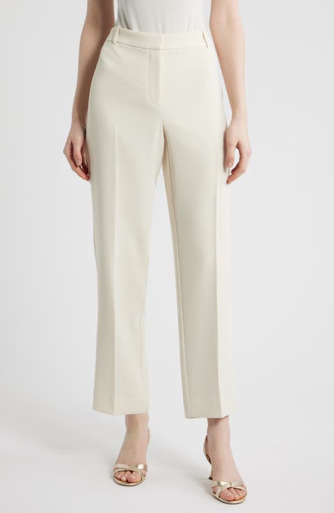 Gloria Crepe Ankle Pants