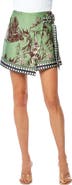 CIEBON Savannah Satin Wrap Skort