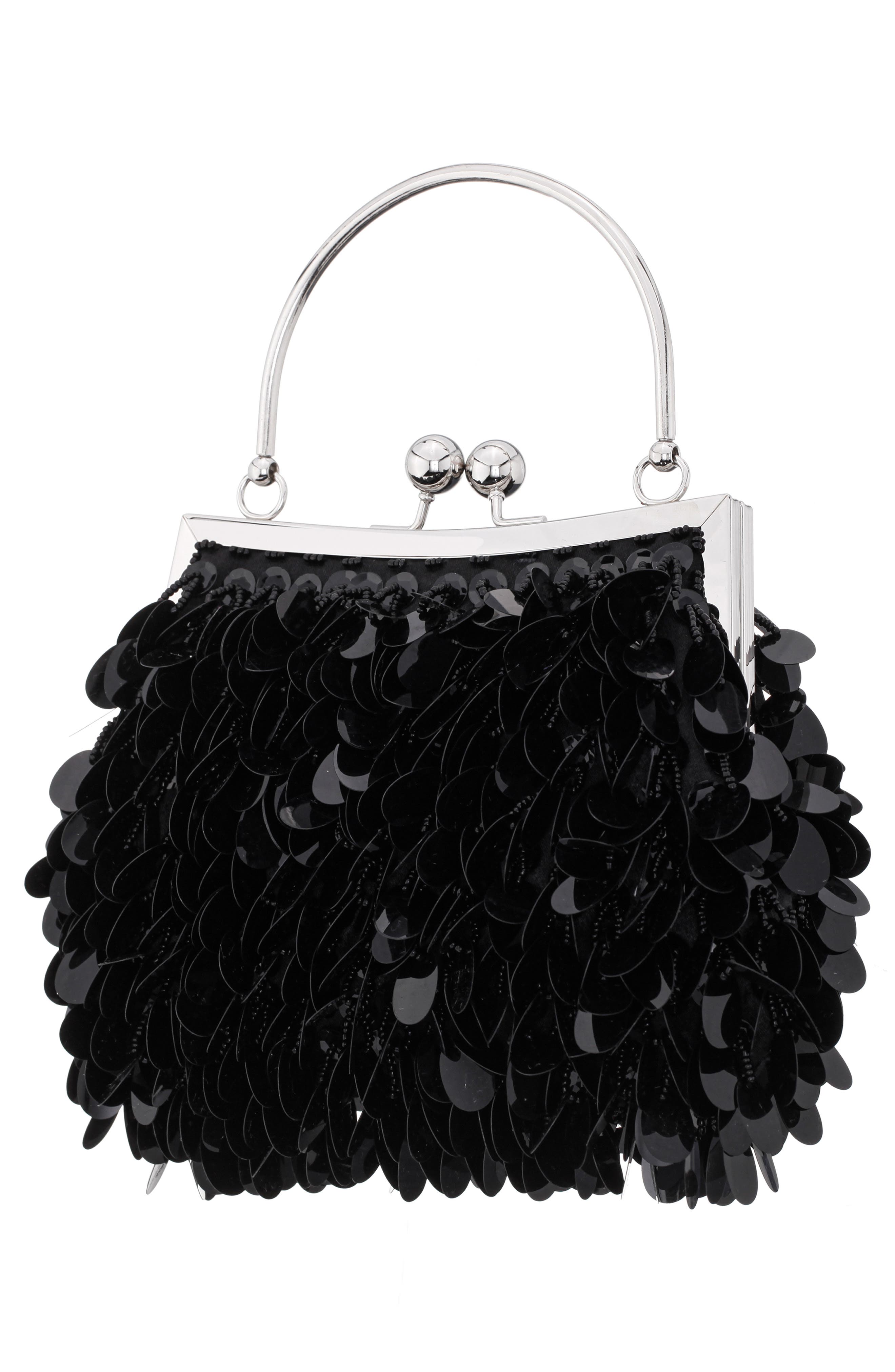 Nina Fleur Frame Clutch, Alternate, color, 