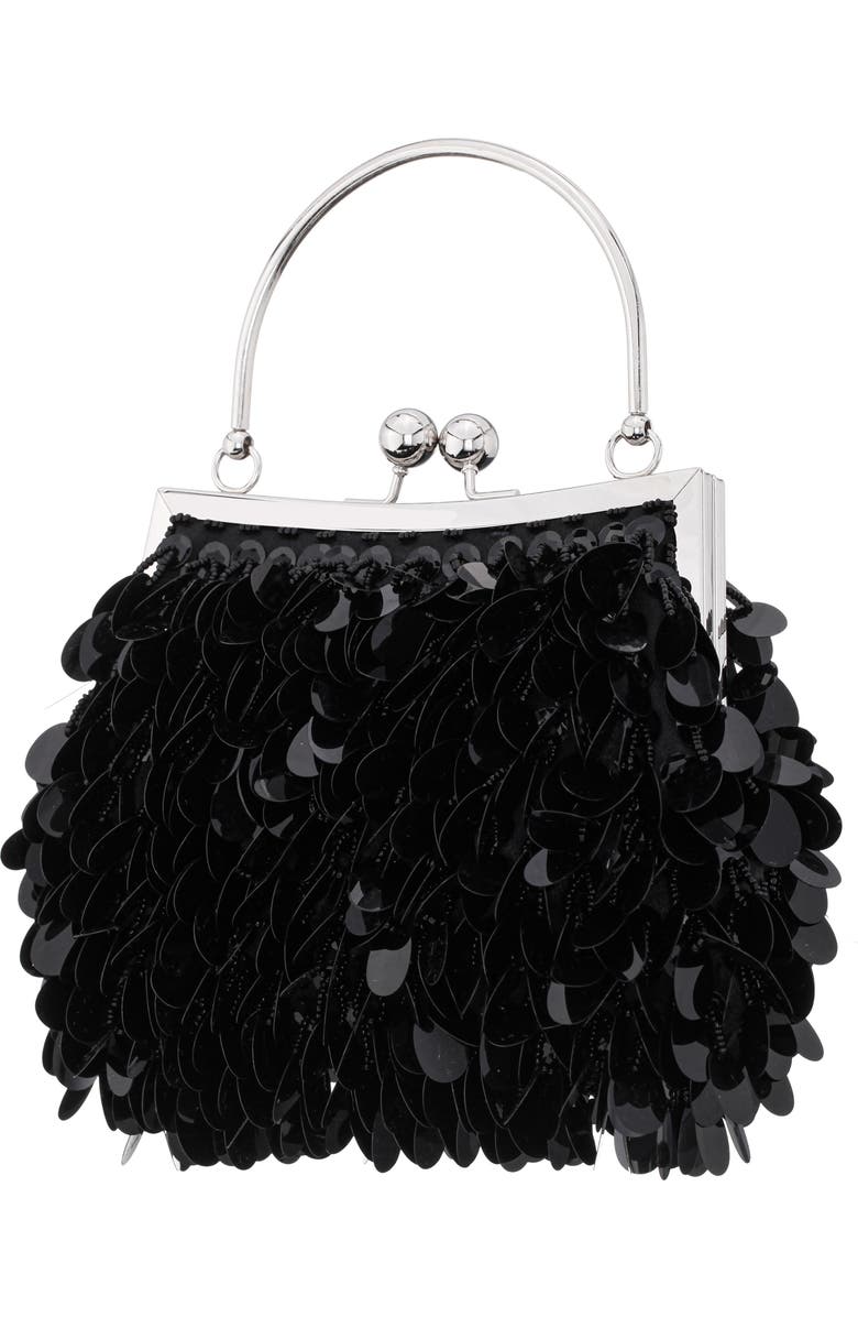 Nina Fleur Frame Clutch, Alternate, color,